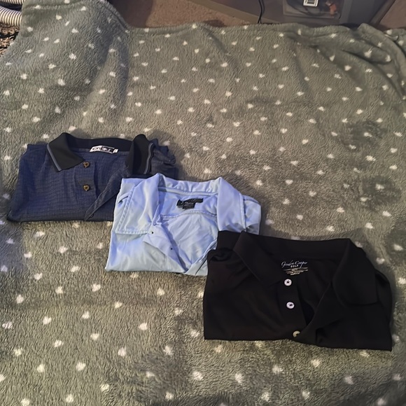 🌷2/42🌷Three 2XL Golf Shirt Bundle - Picture 2 of 5
